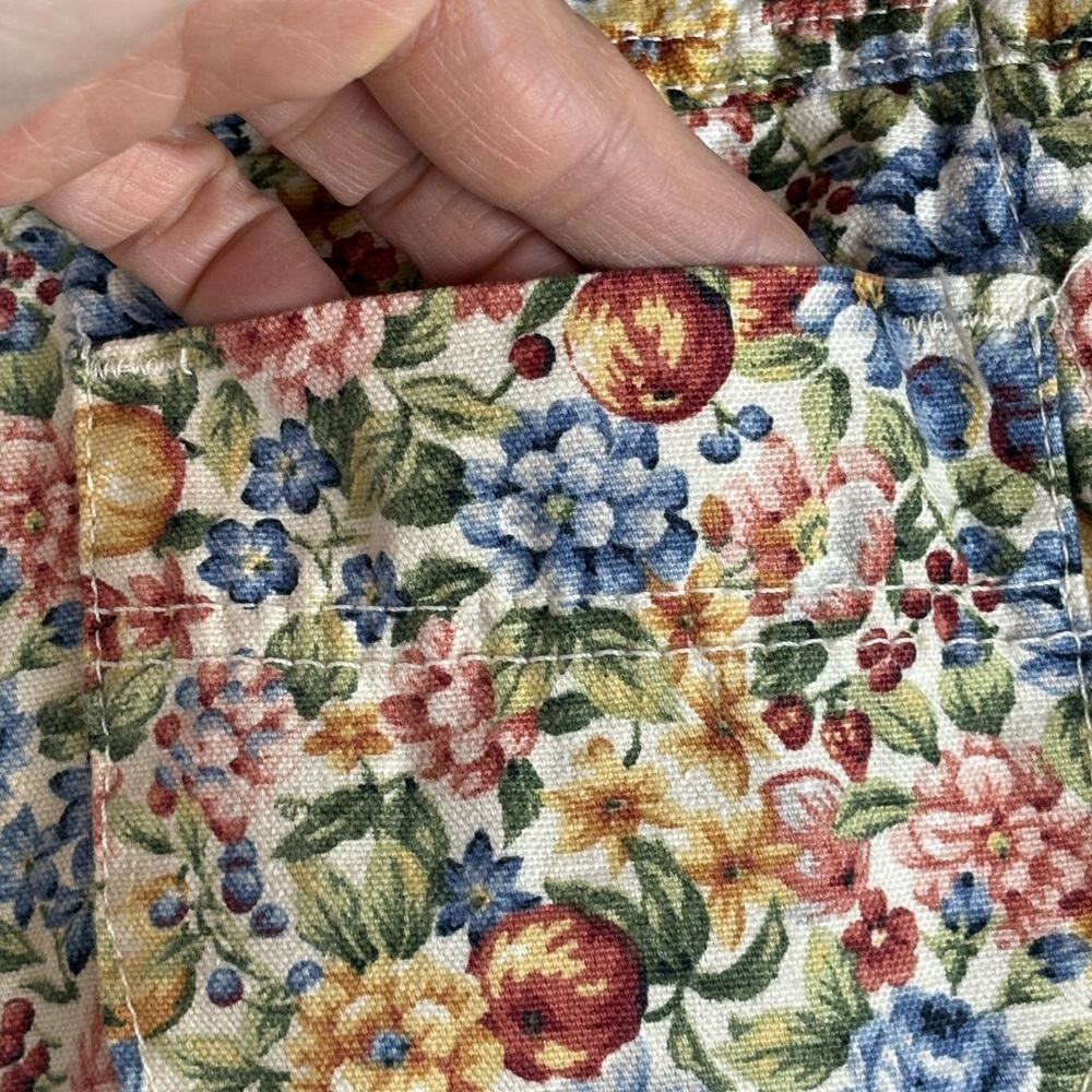 Vintage Y2K Willowbend Floral Button-Up Vest - Picture 6 of 10